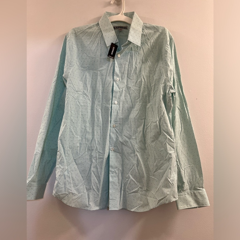 !. Express Long Sleeve Button Down Shirt